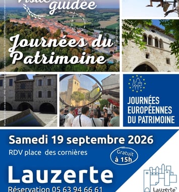 Visites guidées de la cité médiévale de Lauzerte