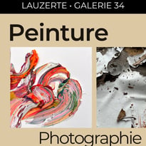 Exposition Peinture et Photographie à la Galerie 34 à Lauzerte
