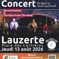 Bernard Sellam & The Boyz From The Hood — Concert Rhythm & Blues