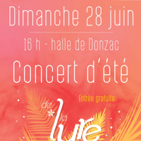 Concert d’été de la Lyre Valencienne