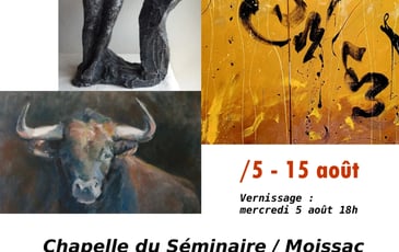 3 artistes, 3 univers