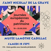 Visite commentée : le musée Lamothe Cadillac