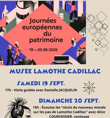 Visite commentée : le musée Lamothe Cadillac
