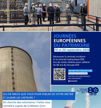 Visite exceptionnelle de la centrale nucléaire EDF de Golfech