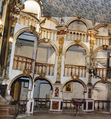 Visite de l'église baroque de Lachapelle