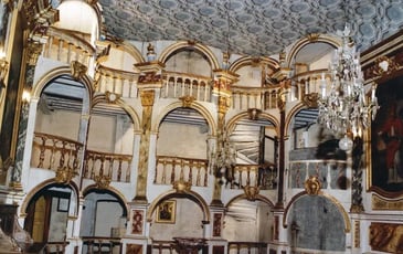 Visite de l'église baroque de Lachapelle