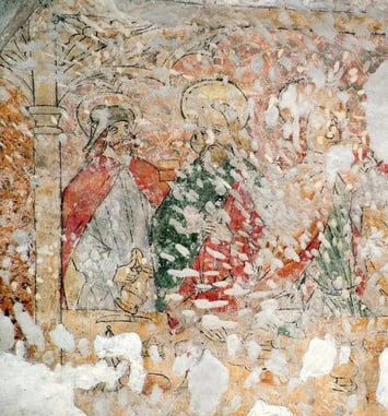De Saint-Martin à Sainte-Catherine, trésors peints des églises