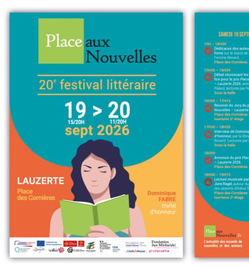 20ème festival littéraire Place Aux Nouvelles
