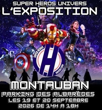 Exposition Avengers & Dinosaures (statues grandeur nature)