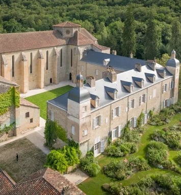 Visite de l'abbaye de Beaulieu