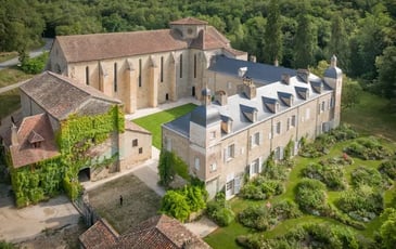 Visite de l'abbaye de Beaulieu