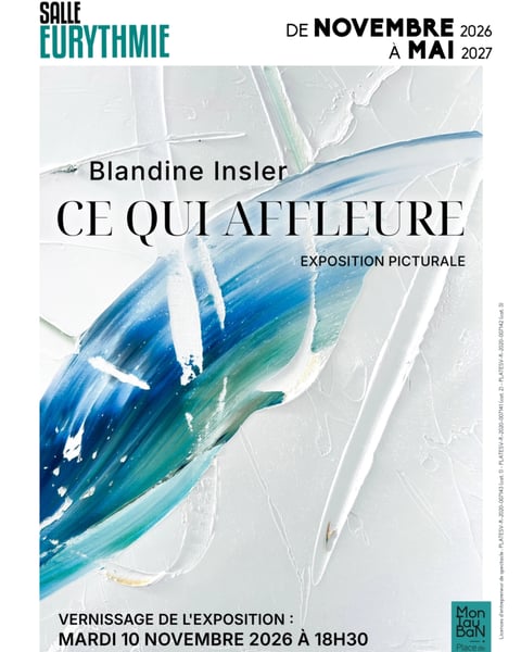 Exposition de peinture "Ce qui affleure"