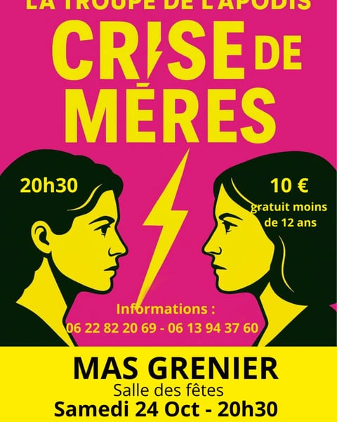 Soirée Théâtre "Crise de mères"